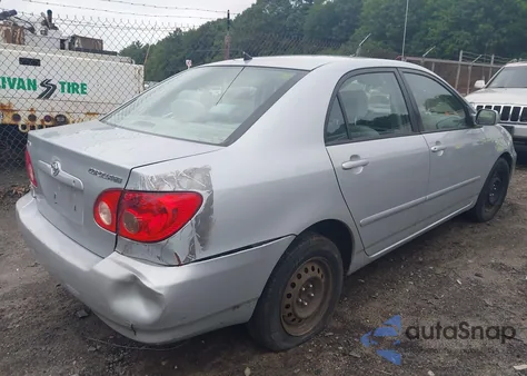 2007 Toyota Corolla Le from USA, damaged, VIN 2T1BR32E67C780143